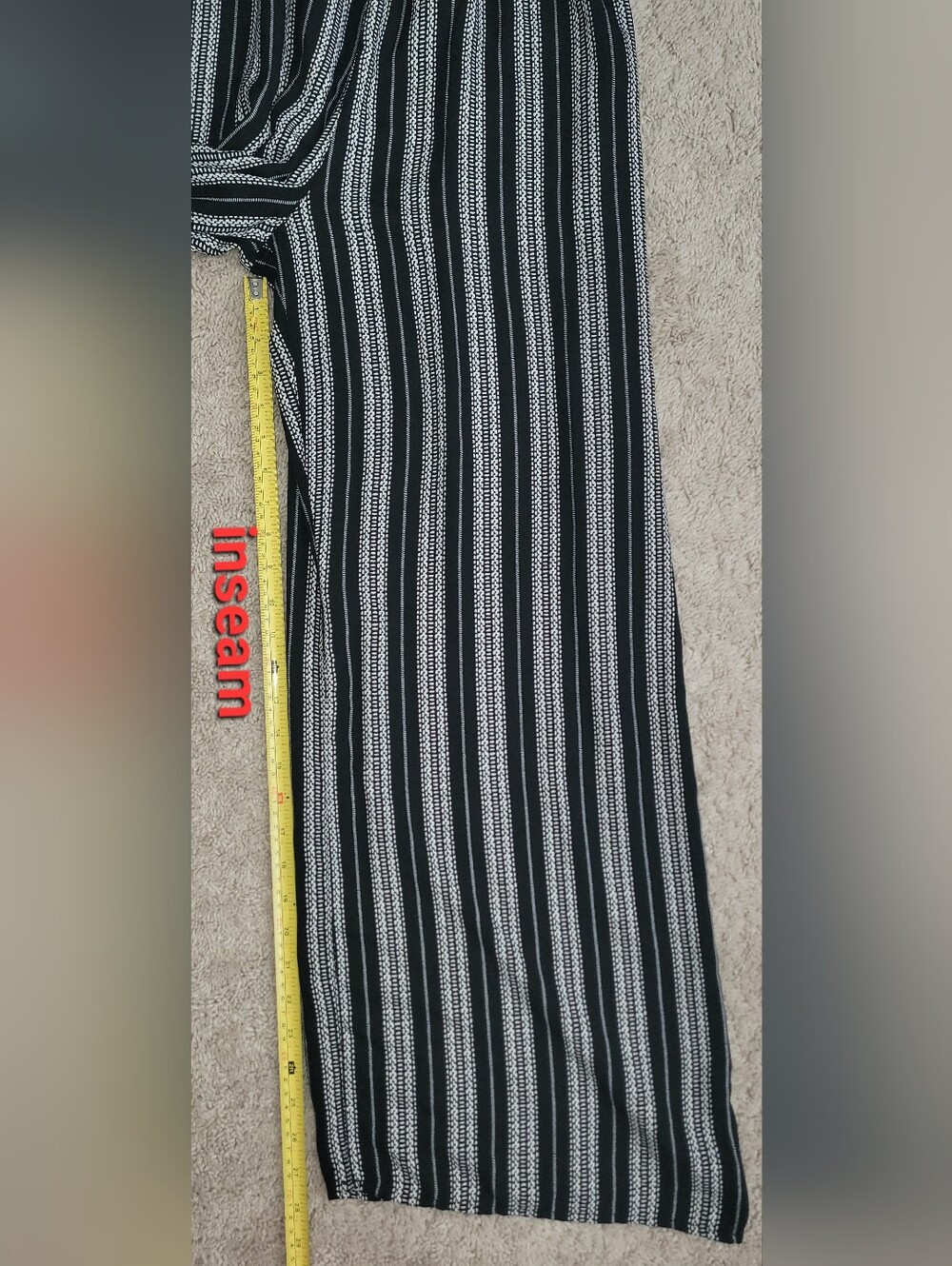 Xhilaration Striped Pant Jumpsuit, L - Picture 10 of 10